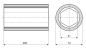 Preview: 3x Vorschubrollen 74 x 205 mm passend für Martin T31/T41