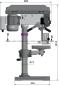 Preview: Tischbohrmaschine OPTIdrill D 23 (230V)