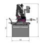 Preview: Halbautomatische Doppelgehrungs-Metallbandsäge Optimum OPTIsaw SD 351AV