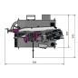 Preview: Halbautomatische Doppelgehrungs-Metallbandsäge Optimum OPTIsaw SD 351AV