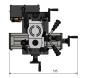 Preview: Kleine Bohr- und Fräsmaschine OPTImill MH 15V mit elektronisch regelbarem Antrieb