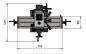 Preview: Bohr-Fräsmaschine OPTImill MH 2DV mit elektronisch regelbarem Antrieb und digitalem Display
