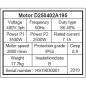 Preview: Ersatz-Motor für Holzspalter HSE 9,10,12-1350 / 400V 3,8kW Pos. 71 #0598111971