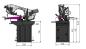 Preview: Metallbandsäge Optimum OPTIsaw S 275PV mit stufenlos einstellbarer Sägebandgeschwindigkeit
