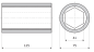Preview: Vorschubrolle 75 x 125 mm passend für Panhans