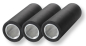 Preview: Vorschubrolle Ø 75x210x41mm 70ShA schwarz passend für Hofmann