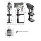 Preview: Säulenbohrmaschine Optimum OPTIdrill DH 40BV