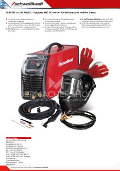 WIG-Schweißgerät Inverter EASY-TIG 201 DC PULSE Set 2