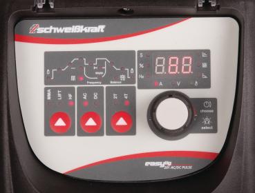 WIG-Schweißgerät Inverter EASY-TIG 201 AC/DC PULSE Set 2 auch für Alu