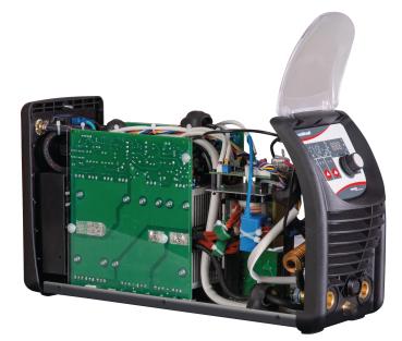 WIG-Schweißgerät Inverter EASY-TIG 201 AC/DC PULSE Set 2 auch für Alu