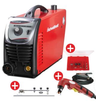 Plasma-Schneidgerät Plasmaschneider CRAFT-CUT 41 P inkl. Kreisschneider und Verschleißteile