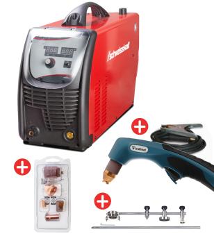 Plasma-Schneidgerät Plasmaschneider CRAFT-CUT 63 inkl. Kreisschneider und Verschleißteile