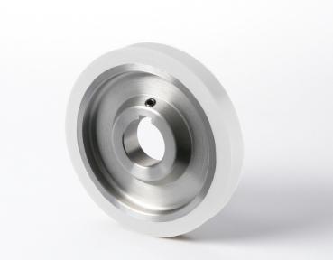 Vorschubrolle 140x20x35mm; 10V; 60 ShA; weiß; passend für Weinig