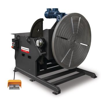 Schweißdrehtisch SDT 1500 WE mit motorischer Winkelverstellung und stufenlos verstellbarer Drehzahl