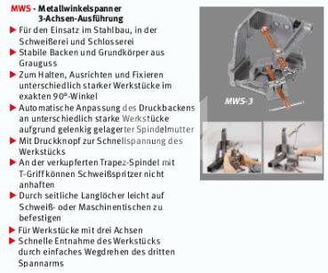 Metallwinkelspanner MWS-3 95