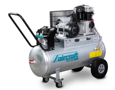Mobiler Kolbenkompressor mit Riemenantrieb AIRPROFI 503/100 P