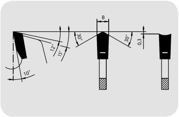 GUHDO HW-Kreissägeblatt 303x3,2/2,2x30 Z60DH 2037.300.30