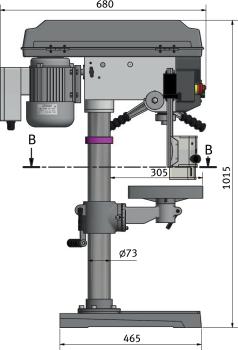 Tischbohrmaschine OPTIdrill D 23 (230V)