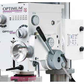 Getriebebohrmaschine OPTIdrill DH 40CT 400V/3Ph/50Hz; schwere manuelle Ausführung mit Kreuztisch