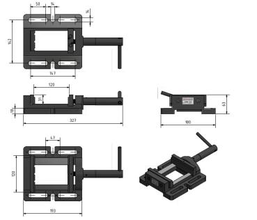 Maschinenschraubstock BME 120
