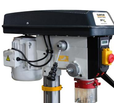 Tischbohrmaschine quantum DQ 16V (230V) - mit elektronisch regelbar Drehzahl