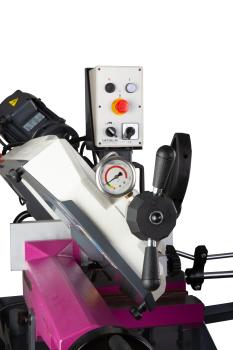 Metallbandsäge OPTIsaw S 285E mit schwenkbarem Sägebügel und 2 Sägeband-Geschwindigkeiten