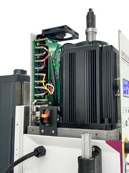 Bohr-Fräsmaschine OPTImill MH 2DV mit elektronisch regelbarem Antrieb und digitalem Display