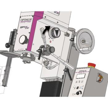 Bohr-Fräsmaschine Optimum OPTImill MH 22V mit stufenlosem Antrieb