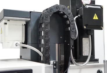 Bohr-Fräsmaschine OPTImill MH 25SPV mit Schrittmotoren und Positionsanzeige DRO 5