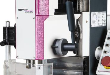Bohr-Fräsmaschine OPTImill MH 25PV mit elektronisch regelbarem Antrieb