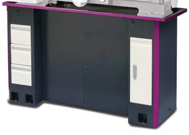 Heimwerker-Drehmaschine OPTIturn TU 2304 inkl. Maschinenunterbau