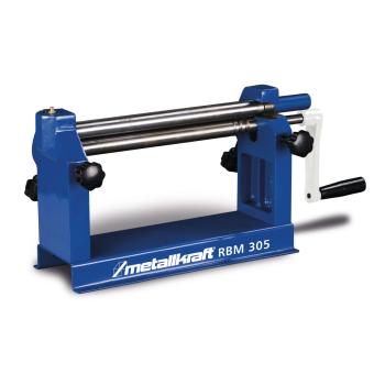 Manuelle 3-Walzen Rundbiegemaschine RBM 305 mit Handkurbel