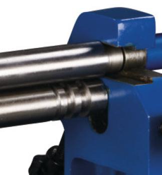 Manuelle 3-Walzen Rundbiegemaschine RBM 305 mit Handkurbel