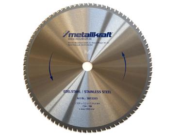 Sägeblatt für Edelstahl Ø320x2,2x25,4mm Z=84 für HKS 320