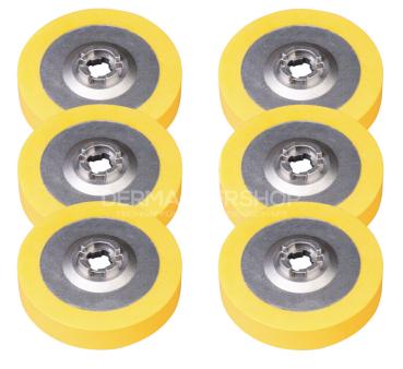 6 Stück - Vorschubrollen 120 x 25 x 16 mm