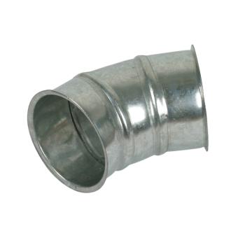 Bogen 45° beidseitig gebördelt Ø 250mm