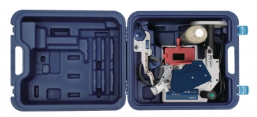 Mobiles Kantenanleimgerät KAG 4 Set mit Vakuumklemmer und Fräser