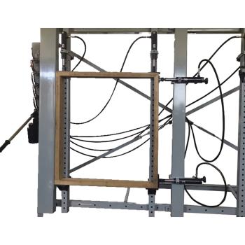 Verleimpresse/Rahmenpresse VP 3000x6 RP mit 4 Presseinheiten 1 Niederhalter 1 Seitendruckeinrichtung