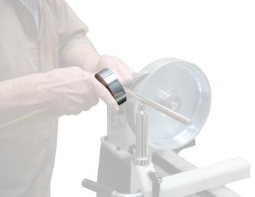 Meißelschleifvorrichtung für Drechselmaschinen