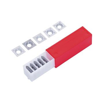 10 Stück - Ersatz-HM-Wendeplatten / Messer für Spiralhobelmesserwelle