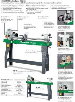 Kopier-Drechselbank DB 1100