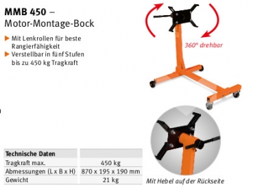 Motor-Montage-Bock MMB 450