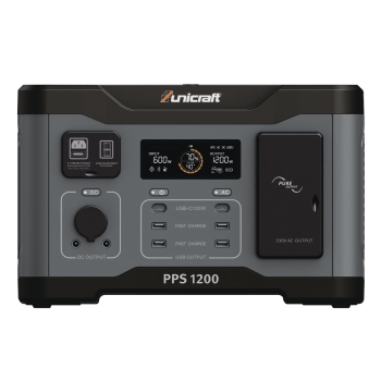 Powerstation PPS 1200 tragbar 1,2kW 2x230V USB 13kg