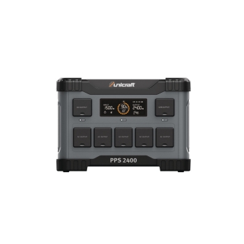 Powerstation PPS 2400 tragbar 2,4kW 5x230V USB 30kg