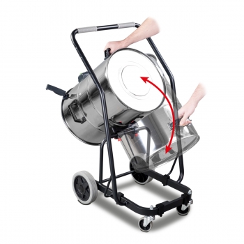 Nass-/Trockensauger wetCAT 262 IET mit praktischem Kippfahrgestell