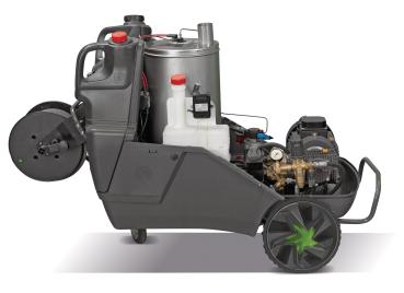 Heißwasser-Hochdruckreiniger HDR-H 108-20 400V - Maximaldruck 200 bar - Wassertemperatur bis zu 140°