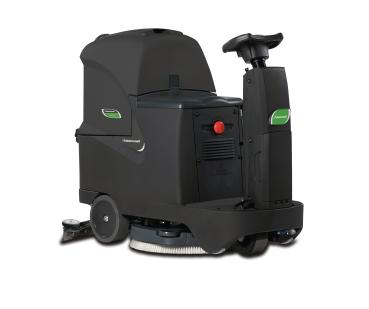 Aufsitzscheuersaugmaschine ASSM 560 mit automatischem Antrieb und Scheibenbürste