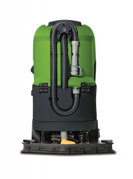 Aufsitzscheuersaugmaschine ASSM 560 mit automatischem Antrieb und Scheibenbürste