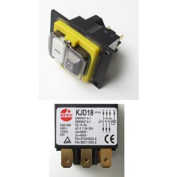 Ersatz-Schalter für Bohrmaschine D23/26/33PRO 400V KEDU KJD18 Pos. 127 #03003020127