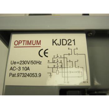 Ersatz-Schalter für Drehmaschine D210/240/250/280/TU2506/V,2807V 230V / KEDU KJD21 #03420321111